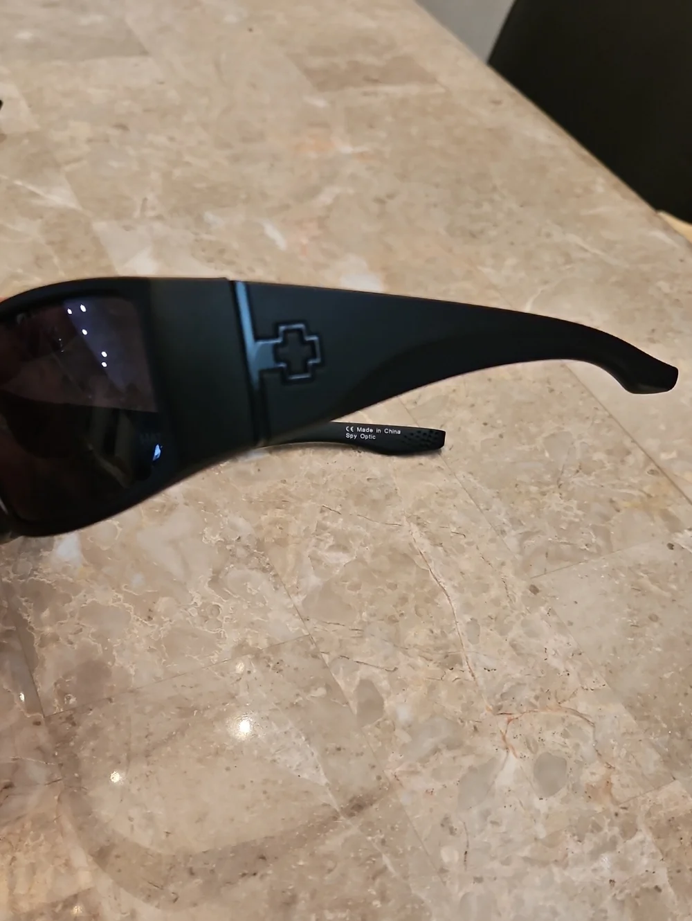 Men's Matte Black Sunglasses - Polarized Lens